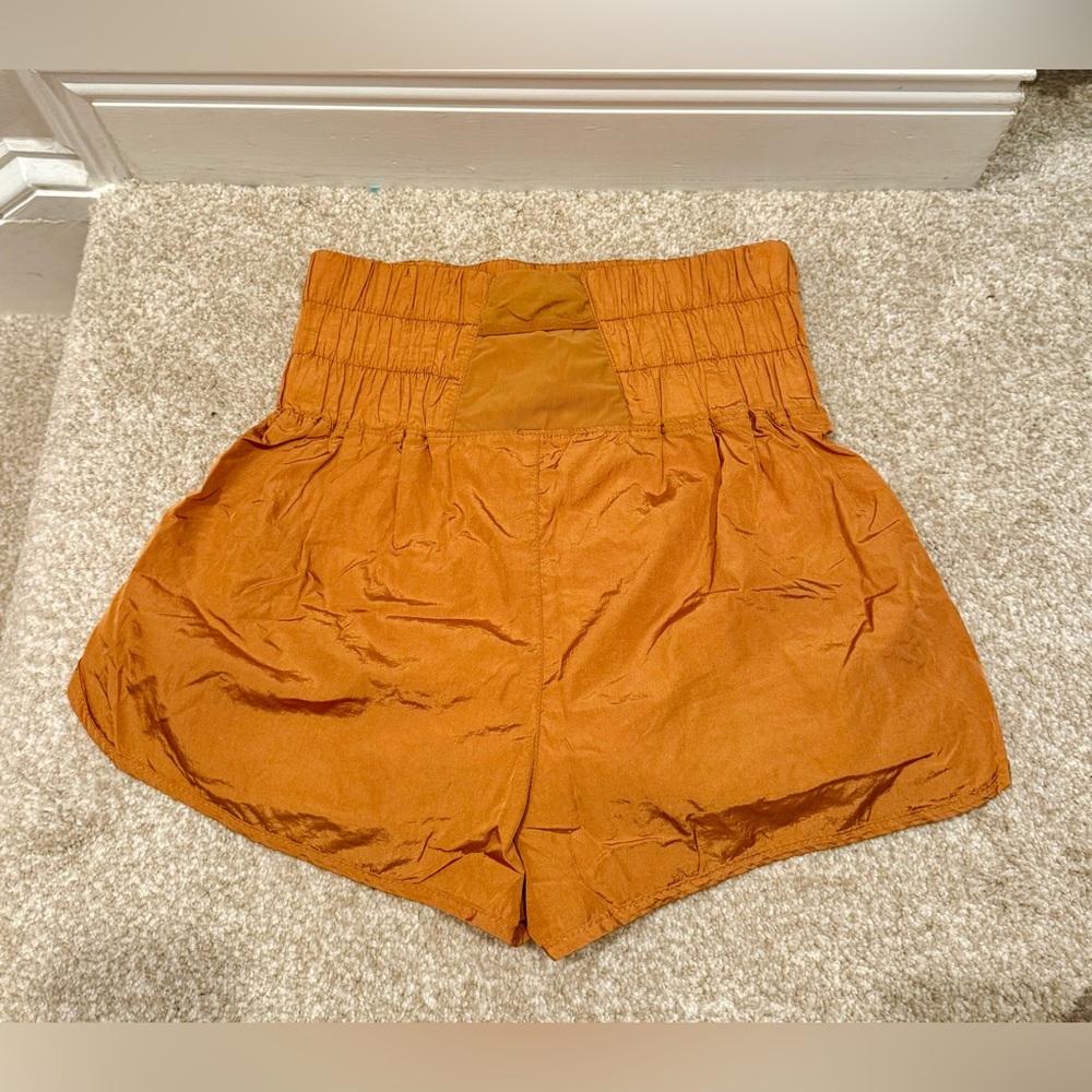 Free People Movement - The Way Home Run Shorts Women's Burnt Orange - Picture 5 of 5